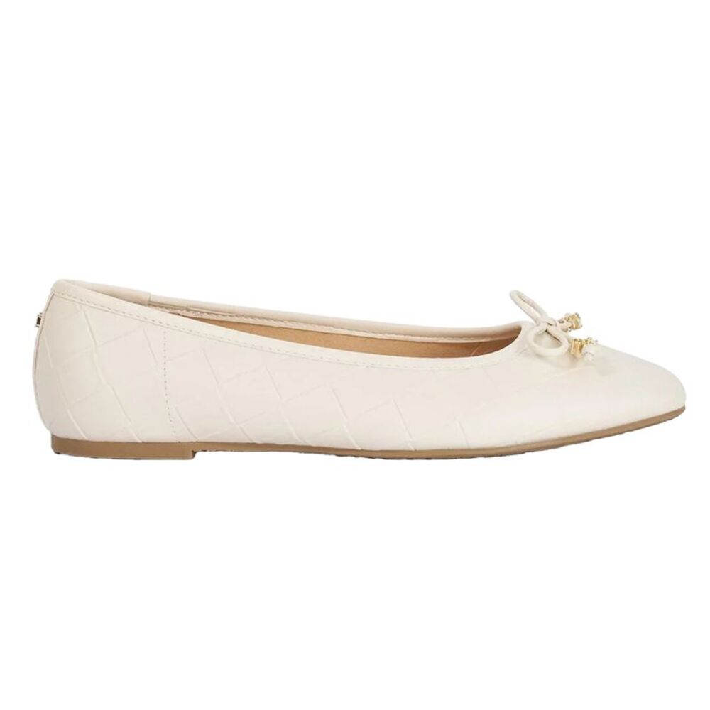 Dune London Womens/Ladies Hampers Ballet Flats / Ecru